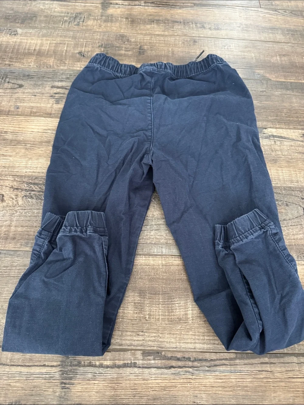 Set of 2 Gap Kids Size M Boys Navy Blue Drawstring Elastic Pants for Uniforms